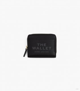 La cartera compacta mini de piel - Negro |Marc Jacobs España