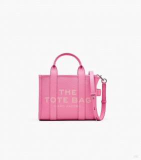 El bolso Tote pequeño de piel - Rosa pétalo |Marc Jacobs España