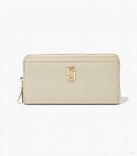 La cartera continental J Marc - Blanco nube |Marc Jacobs España