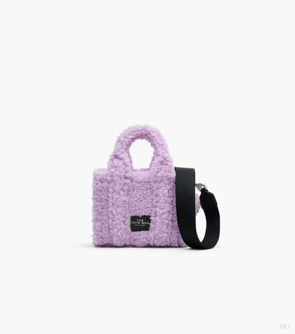 The Teddy Mini Tote Bag - Lila |Marc Jacobs España