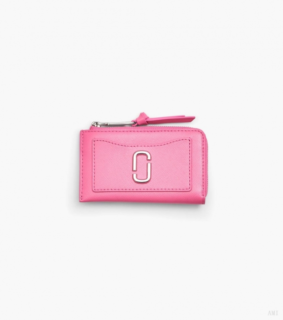 Billetera multiusos con cremallera superior Snapshot - Rosa pétalo |Marc Jacobs España