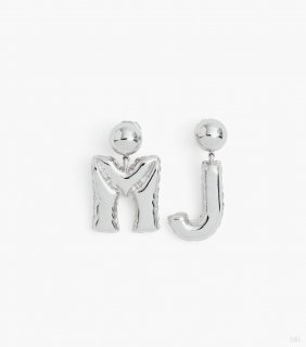 Pendientes con globo The Mj - Plateados |Marc Jacobs España