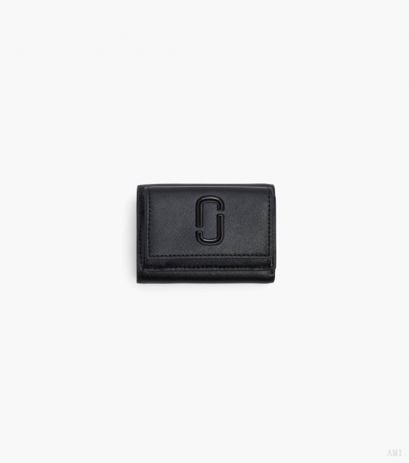 La cartera de tres pliegues Utility Snapshot Dtm Mini - Negro |Marc Jacobs España