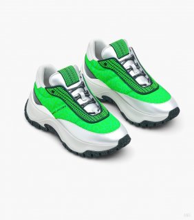 Zapatillas de correr con monograma - Verde multi |Marc Jacobs España