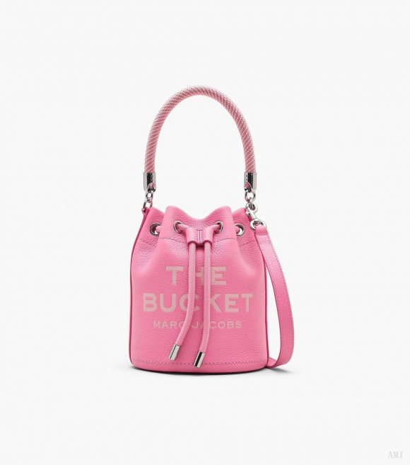 El bolso de piel tipo cubo - Petal Pink |Marc Jacobs España