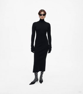 Vestido de punto reversible - Negro |Marc Jacobs España