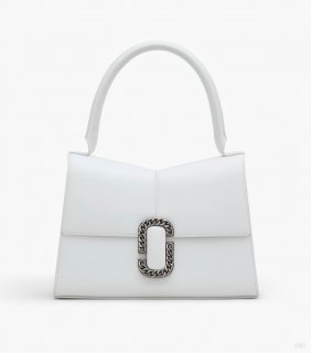 El bolso con asa superior grande St. Marc - Blanco |Marc Jacobs España