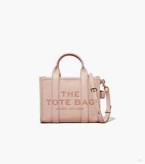 El bolso tote pequeño de piel - Rosa |Marc Jacobs España