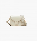 Bolso Saddle pequeño J Marc - Blanco nube |Marc Jacobs España