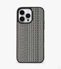 Funda Monogram para iPhone 14 Pro Max 3D - Negro/Blanco |Marc Jacobs España