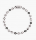 Collar de cadena de bolas con monograma - Plata antigua clara |Marc Jacobs España