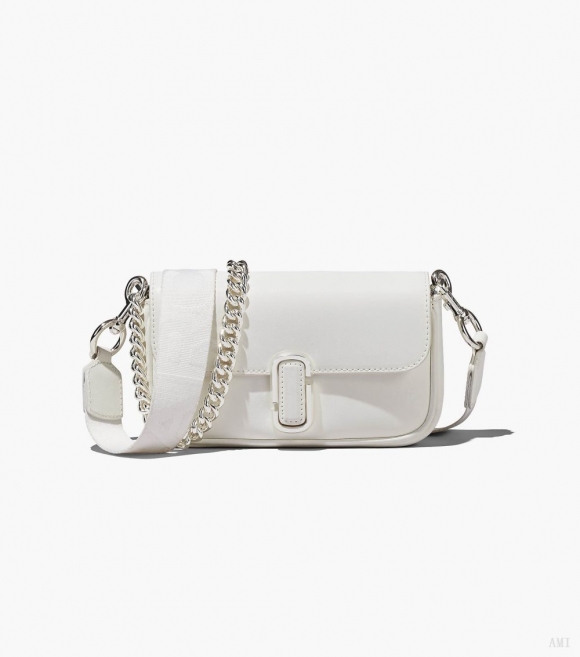 Bolso mini J Marc - Blanco/plata |Marc Jacobs España