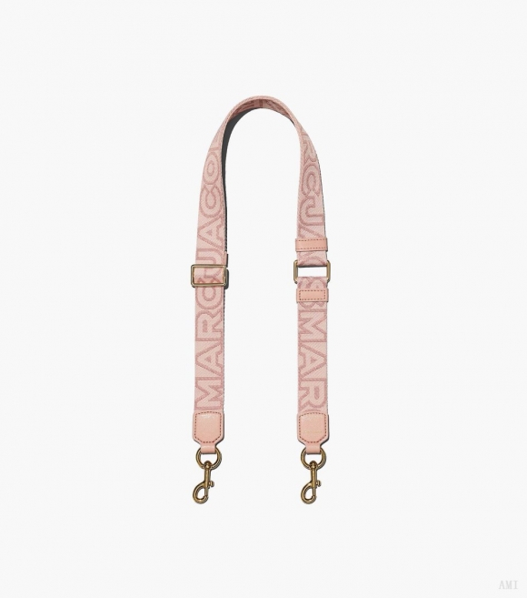 Correa de cincha con el logotipo de The Thin Outline - Rosa multi |Marc Jacobs España