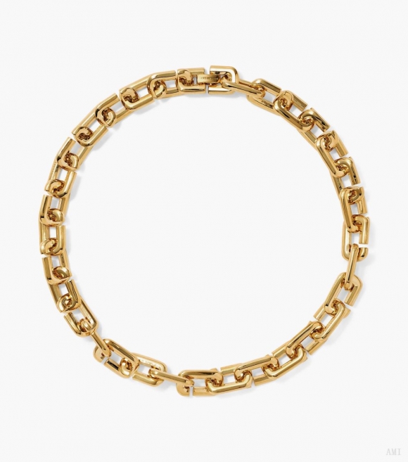 Collar de eslabones de cadena The J Marc - Dorado |Marc Jacobs España