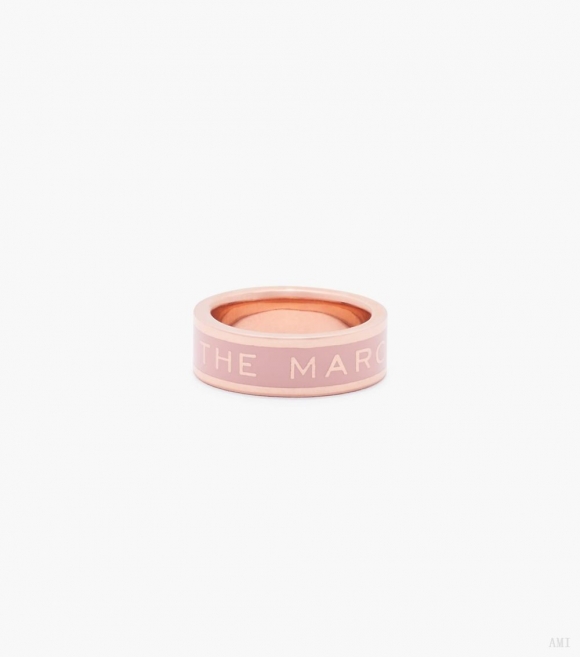 Anillo The Medallion - Arena/Oro rosa |Marc Jacobs España