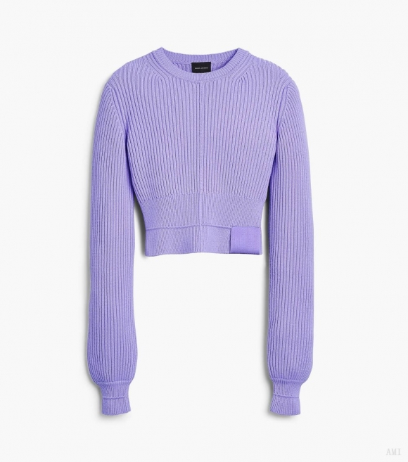 El jersey de cuello redondo Femme - Lavanda helada |Marc Jacobs España