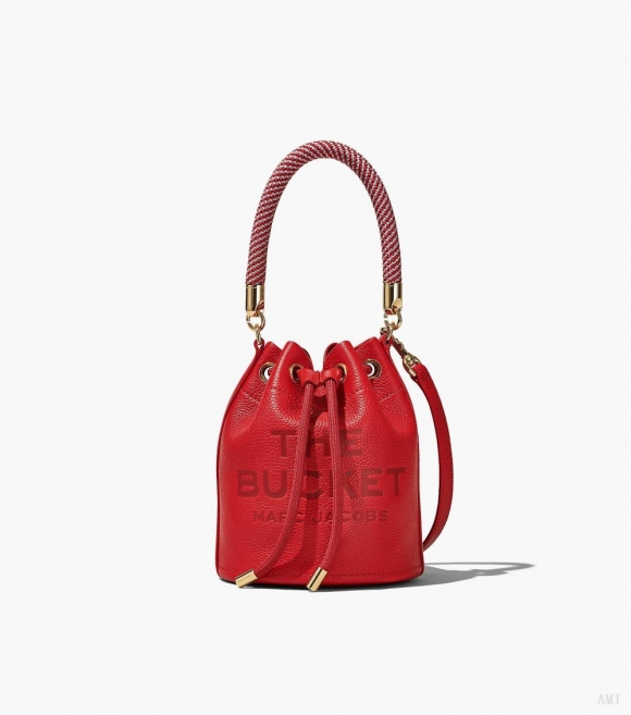 El bolso de mano de piel - True Red |Marc Jacobs España