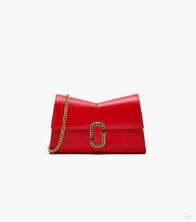 La cartera con cadena St. Marc - Rojo intenso |Marc Jacobs España