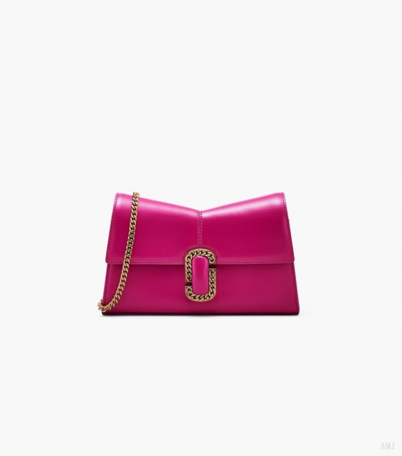 La cartera con cadena St. Marc - Rosa lápiz labial |Marc Jacobs España