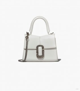 El minibolso St. Marc con asa superior - Blanco |Marc Jacobs España