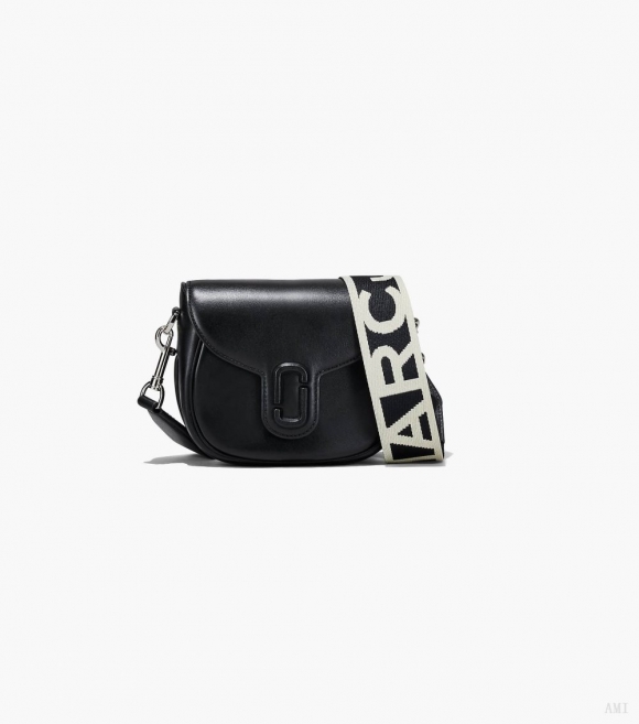 El bolso Saddle pequeño J Marc - Black |Marc Jacobs España