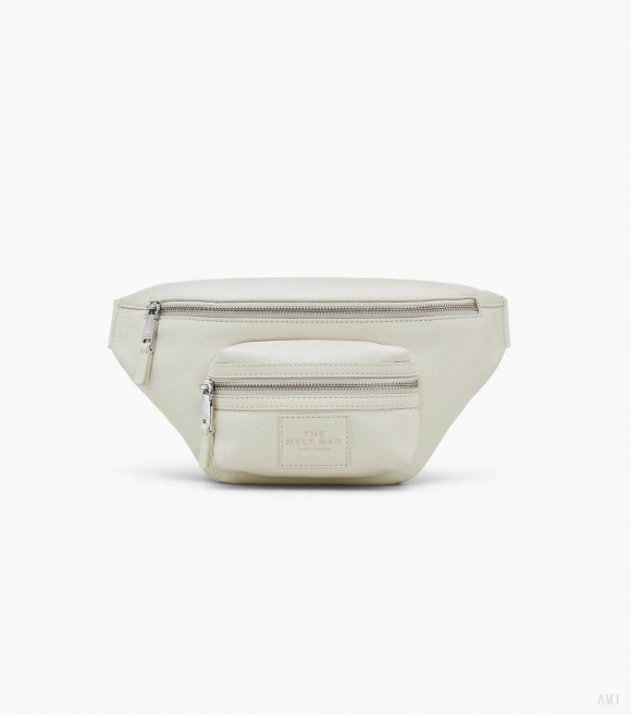 Bolso de piel con cinturón - Algodón/plata |Marc Jacobs España