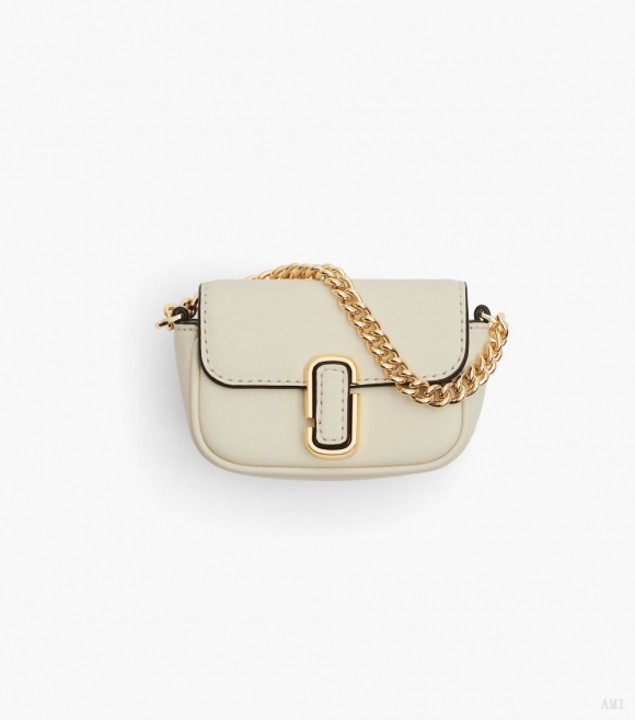 The Nano J Marc Bag Charm - Blanco nube |Marc Jacobs España