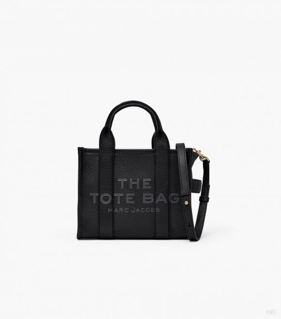 El bolso tote pequeño de piel - Negro |Marc Jacobs España