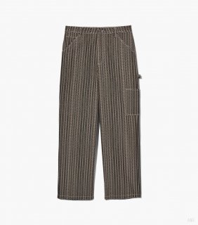 Pantalón de pintor Monogram - Beige Multi |Marc Jacobs España