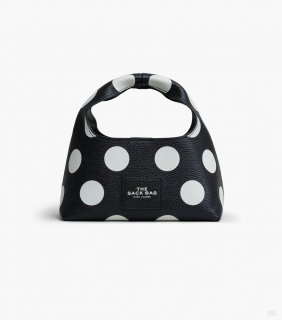 El minibolso tipo saco Spots - Negro/Blanco |Marc Jacobs España