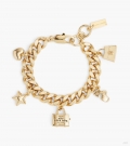 La pulsera Mini Icon Charm - Light Antique Gold |Marc Jacobs España