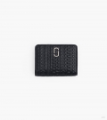 The Monogram Debossed J Marc Mini Compact Wallet - Black |Marc Jacobs España