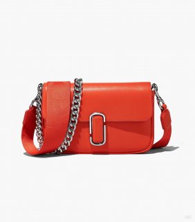 Bolso de hombro blando J Marc - Naranja eléctrico |Marc Jacobs España