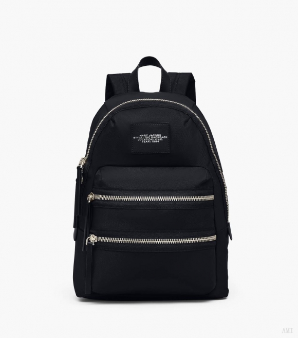 Mochila Biker Nylon Grande - Negro |Marc Jacobs España