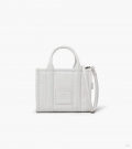 Bolso tote pequeño con monograma en relieve - Blanco |Marc Jacobs España