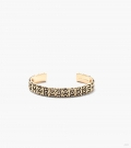 Pulsera Monogram Engraved - Oro envejecido | Marc Jacobs España