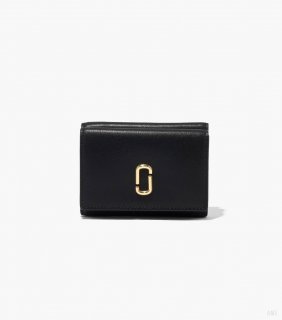 La cartera de tres pliegues J Marc - Negro |Marc Jacobs España