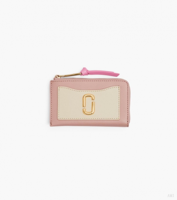 La cartera multiusos Snapshot con cremallera en la parte superior - Rosa multi |Marc Jacobs España