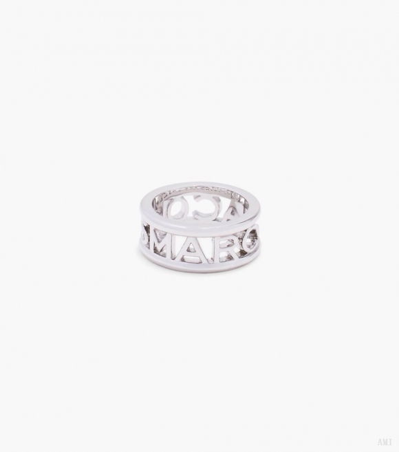 El anillo Monogram - Plata |Marc Jacobs España