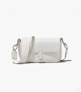 Bolso mini J Marc - Blanco/plata |Marc Jacobs España