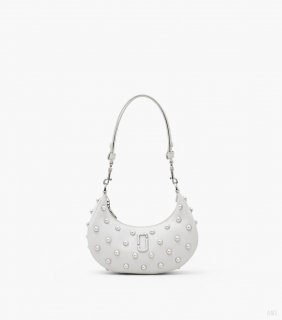 El bolso curvo pequeño Pearl - Blanco |Marc Jacobs España