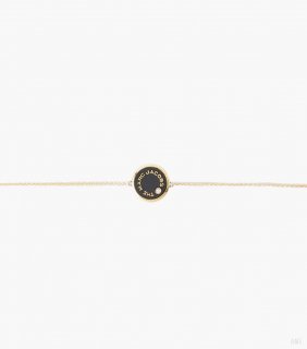 Pulsera The Medallion - Crema/Dorado |Marc Jacobs España