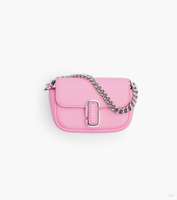 Colgante para bolso The Nano J Marc - Rosa caramelo flúor |Marc Jacobs España