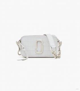 The Croc-Embossed Shoulder Snapshot - Algodón |Marc Jacobs España