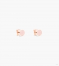 The Medallion Studs - Arena/Oro rosa |Marc Jacobs España