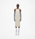 The Logo Racer Vestido - Marfil/Negro |Marc Jacobs España