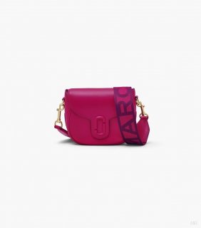 Bolso pequeño tipo sillín The J Marc - Rosa lápiz labial |Marc Jacobs España