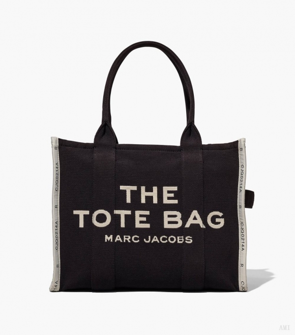 Bolso tote grande Jacquard - Negro |Marc Jacobs España