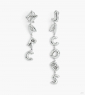 The Marc Jacobs Balloon Earrings - Silver |Marc Jacobs España