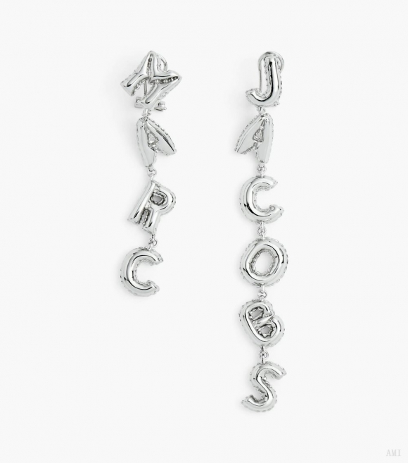 The Marc Jacobs Balloon Earrings - Silver |Marc Jacobs España